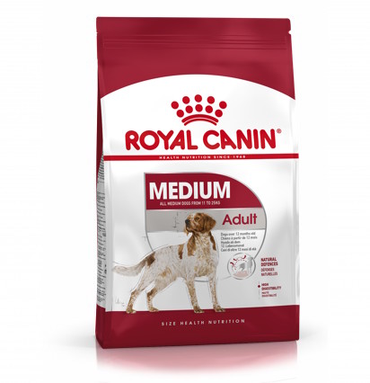 Royal Canin Medium Adult сухой корм для взрослых собак средних пород 15 кг. 